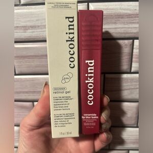 Cocokind Beginner Retinol Gel 0.1% & Ceramide Lip Blur Balm - Be Bold